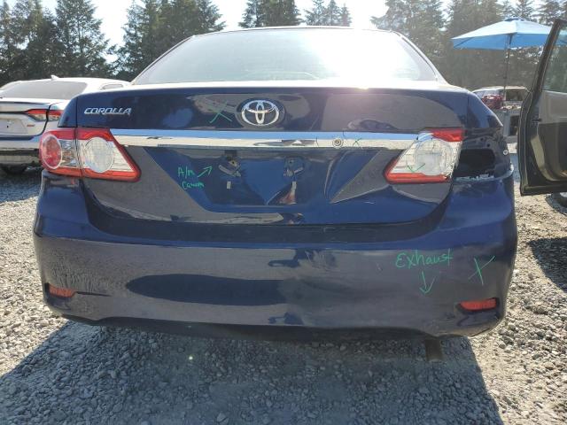 5YFBU4EE2DP162331 - 2013 TOYOTA COROLLA BASE BLUE photo 6