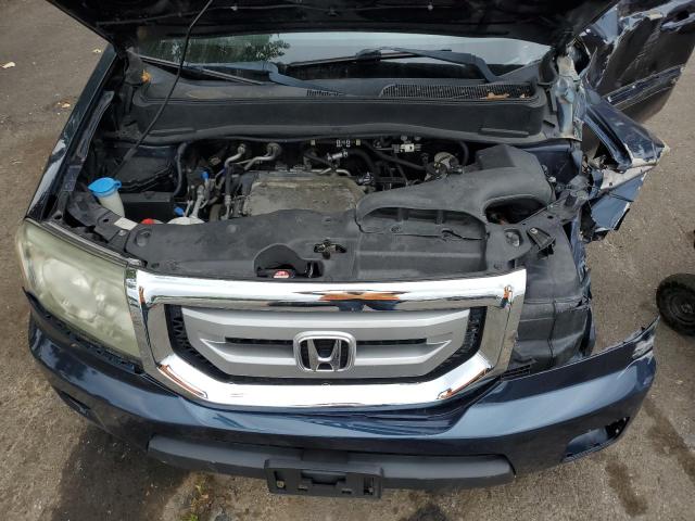 5FNYF4H5XBB072434 - 2011 HONDA PILOT EXL 蓝色 照片 12