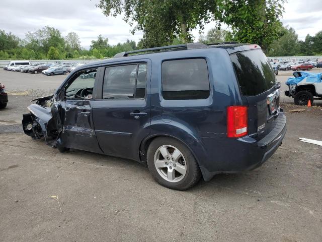 5FNYF4H5XBB072434 - 2011 HONDA PILOT EXL 蓝色 照片 2