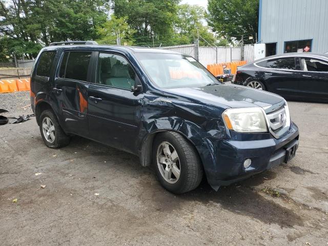 5FNYF4H5XBB072434 - 2011 HONDA PILOT EXL 蓝色 照片 4