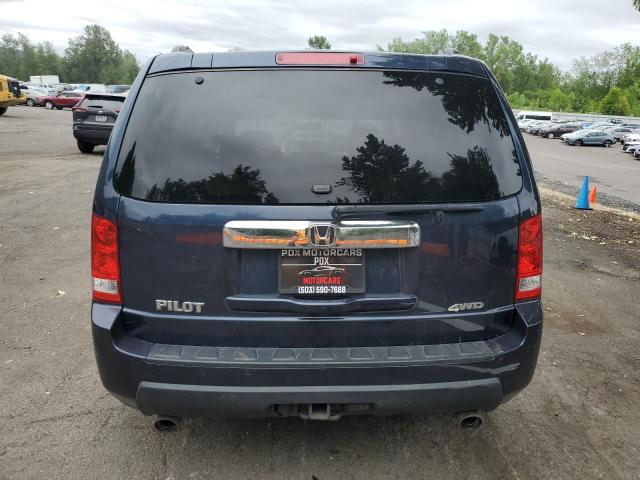 5FNYF4H5XBB072434 - 2011 HONDA PILOT EXL 蓝色 照片 6
