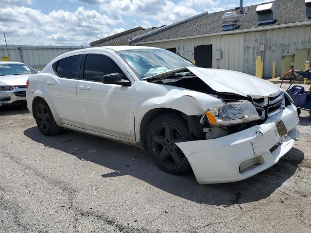 1C3CDZAB7DN582908 - 2013 DODGE AVENGER SE WHITE photo 4