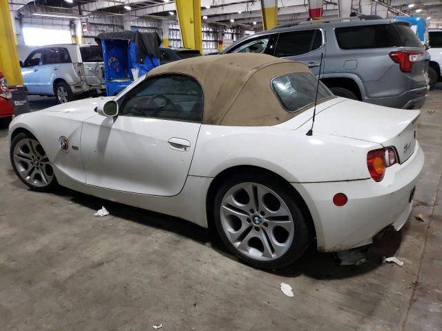 4USBT53483LU04723 - 2003 BMW Z4 3.0 WHITE photo 2