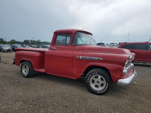 3A58K126975 - 1958 CHEVROLET APACHE RED photo 4