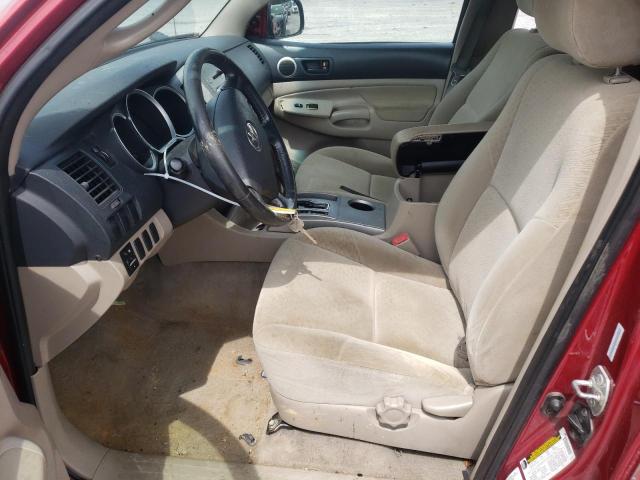 5TETX22N85Z012210 - 2005 TOYOTA TACOMA ACCESS CAB წითელი ფოტო 7