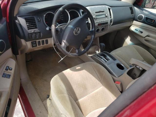 5TETX22N85Z012210 - 2005 TOYOTA TACOMA ACCESS CAB წითელი ფოტო 8