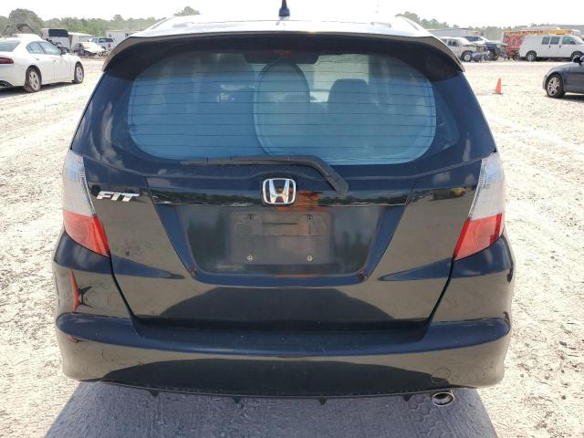 JHMGE8H43AS003209 - 2010 HONDA FIT SPORT BLACK photo 6