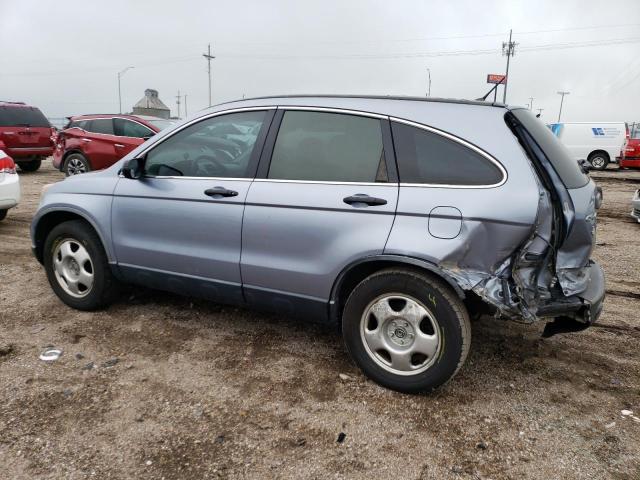 JHLRE48378C055363 - 2008 HONDA CR-V LX BLUE photo 2