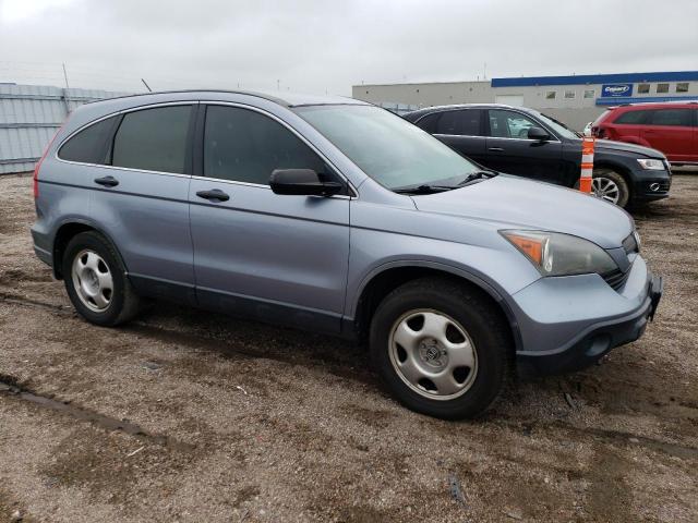 JHLRE48378C055363 - 2008 HONDA CR-V LX BLUE photo 4