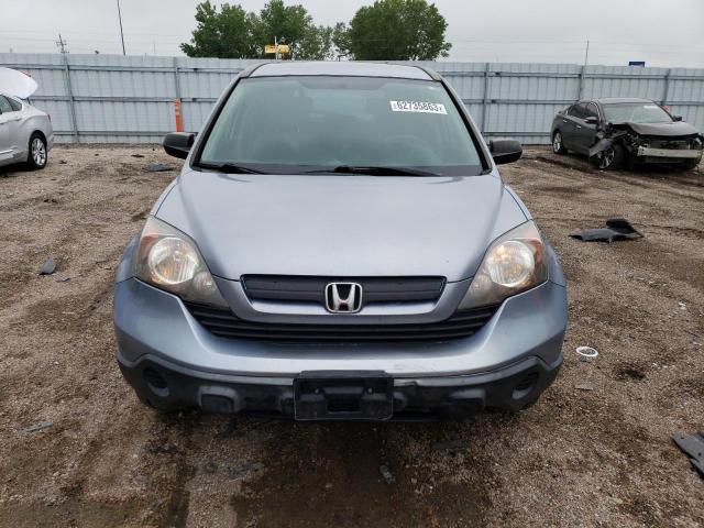 JHLRE48378C055363 - 2008 HONDA CR-V LX BLUE photo 5