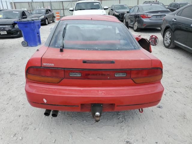 JN1HS36PXLW124834 - 1990 NISSAN 240SX SE RED photo 6