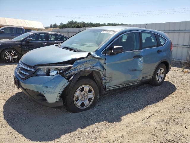 2HKRM4H30EH697780 - 2014 HONDA CR-V LX TEAL photo 1