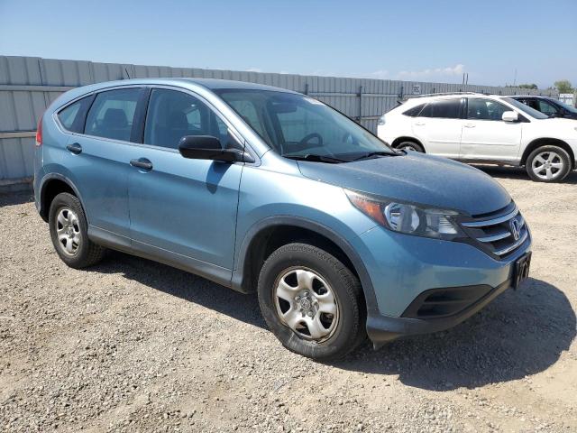 2HKRM4H30EH697780 - 2014 HONDA CR-V LX TEAL photo 4