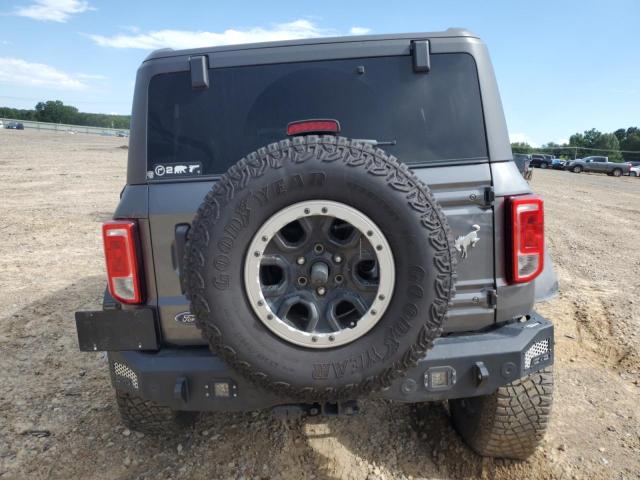 1FMEE5DP5PLB59127 - 2023 FORD BRONCO BASE GRAY photo 6