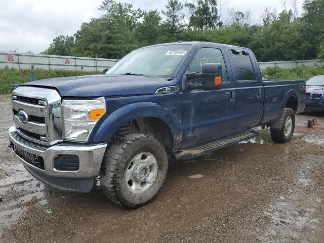 1FT8W3B67BEC59336 - 2011 FORD F350 SUPER DUTY BLUE photo 1