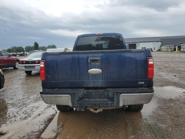 1FT8W3B67BEC59336 - 2011 FORD F350 SUPER DUTY BLUE photo 6