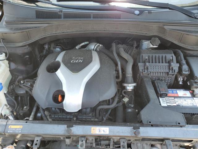 5XYZU3LA2DG101736 - 2013 HYUNDAI SANTA FE S BLACK photo 12