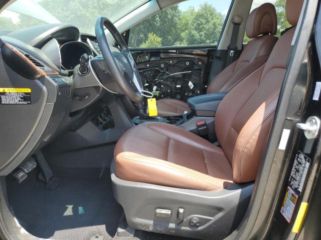 5XYZU3LA2DG101736 - 2013 HYUNDAI SANTA FE S BLACK photo 7