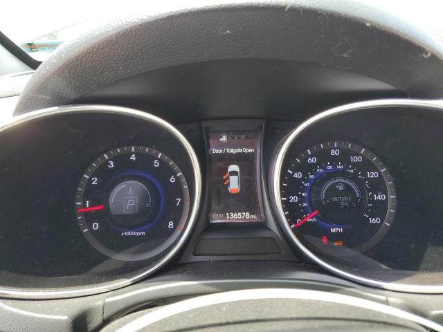 5XYZU3LA2DG101736 - 2013 HYUNDAI SANTA FE S BLACK photo 9