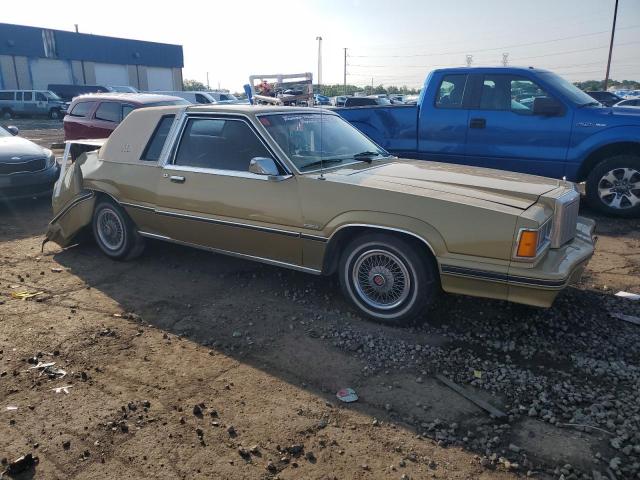 1MEBP90D5CH612629 - 1982 MERCURY COUGAR XR7 金色 照片 4