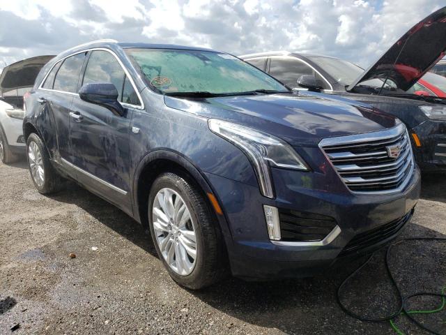 1GYKNERS2KZ124503 - 2019 CADILLAC XT5 PREMIUM LUXURY BLUE photo 1