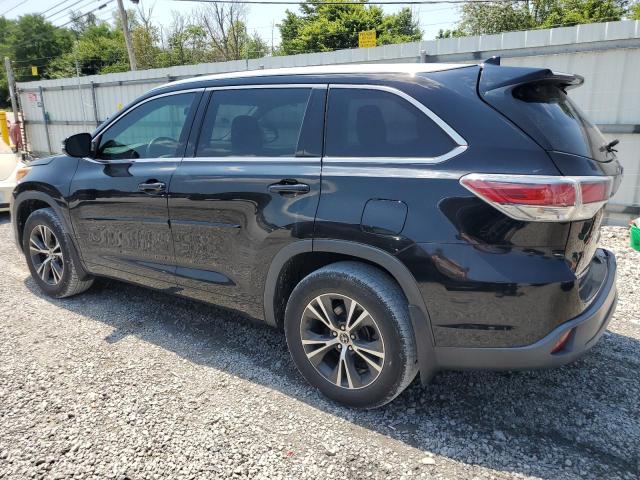 5TDJKRFH7GS228682 - 2016 TOYOTA HIGHLANDER XLE BLACK photo 2