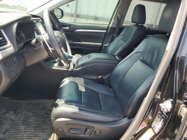5TDJKRFH7GS228682 - 2016 TOYOTA HIGHLANDER XLE BLACK photo 7