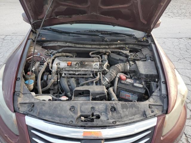 1HGCP2F88BA042416 - 2011 HONDA ACCORD EXL BURGUNDY photo 11