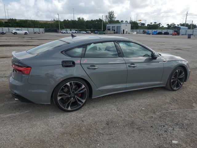 WAUC4CF57MA032298 - 2021 AUDI S5 PREMIUM PLUS ნაცრისფერი ფოტო 3