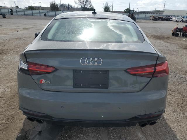 WAUC4CF57MA032298 - 2021 AUDI S5 PREMIUM PLUS ნაცრისფერი ფოტო 6