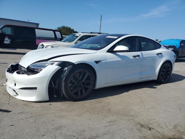 5YJSA1E5XNF469931 - 2022 TESLA MODEL S Ağ foto 1