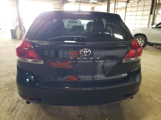 4T3ZK3BB6EU066637 - 2014 TOYOTA VENZA LE BLACK photo 6