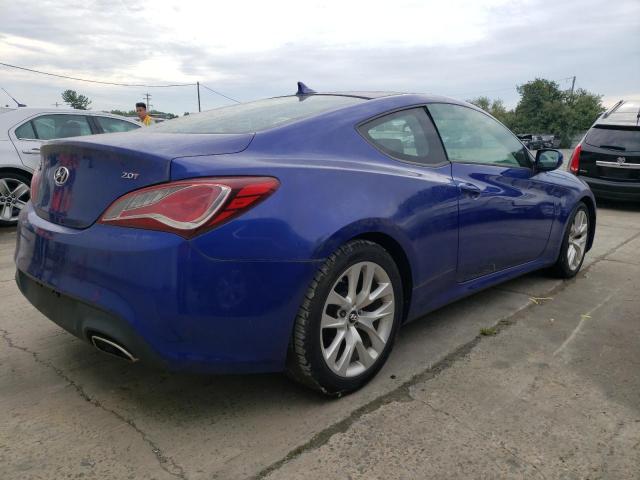 KMHHT6KD7DU082560 - 2013 HYUNDAI GENESIS CO 2.0T BLUE photo 3