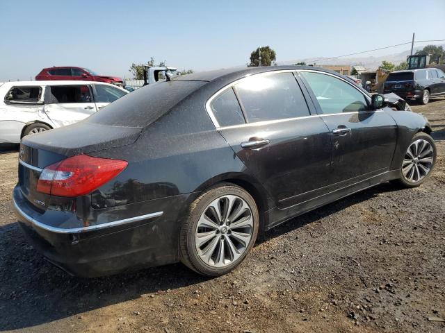 KMHGC4DD6EU260781 - 2014 HYUNDAI GENESIS 3.8L BLACK photo 3