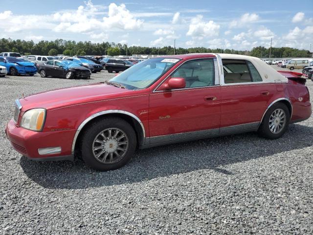 1G6KE57Y02U179481 - 2002 CADILLAC DEVILLE DHS RED photo 1