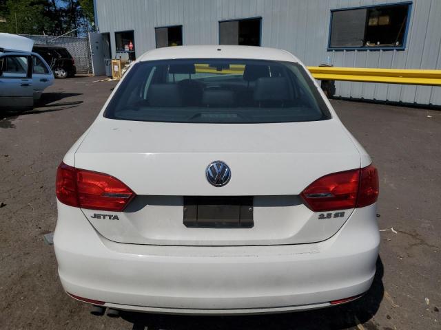 3VWDP7AJ7DM283090 - 2013 VOLKSWAGEN JETTA SE WHITE photo 6