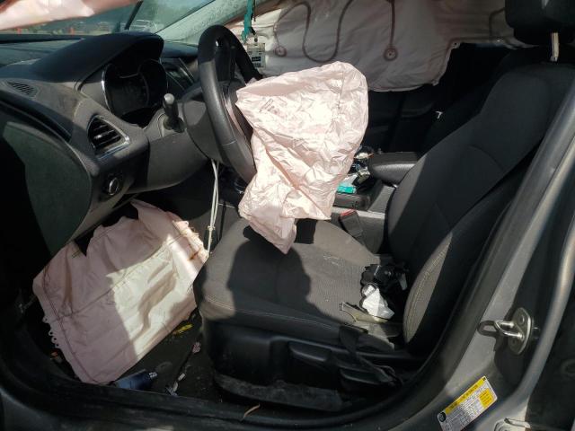 1G1BE5SM3K7107778 - 2019 CHEVROLET CRUZE LT GRAY photo 7