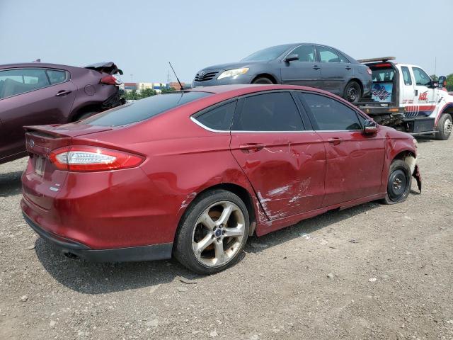 3FA6P0H91ER211259 - 2014 FORD FUSION SE MAROON photo 3