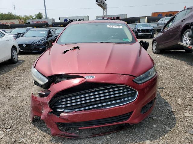 3FA6P0H91ER211259 - 2014 FORD FUSION SE MAROON photo 5