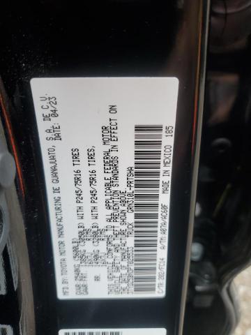 3TYDZ5BN3PT025533 - 2023 TOYOTA TACOMA DOUBLE CAB BLACK photo 13