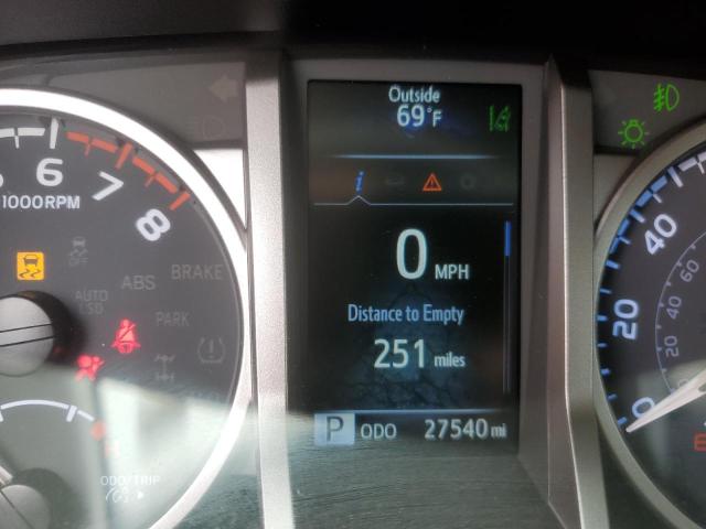 3TYDZ5BN3PT025533 - 2023 TOYOTA TACOMA DOUBLE CAB BLACK photo 9