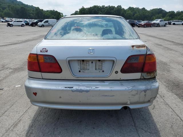 2HGEJ6616YH578103 - 2000 HONDA CIVIC BASE SILVER photo 6