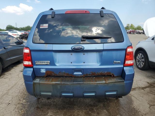 1FMCU0DG8AKD25313 - 2010 FORD ESCAPE XLT BLUE photo 6