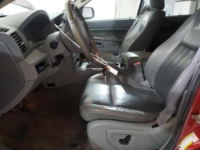 1J4GR48K86C269673 - 2006 JEEP GRAND CHER LAREDO RED photo 7