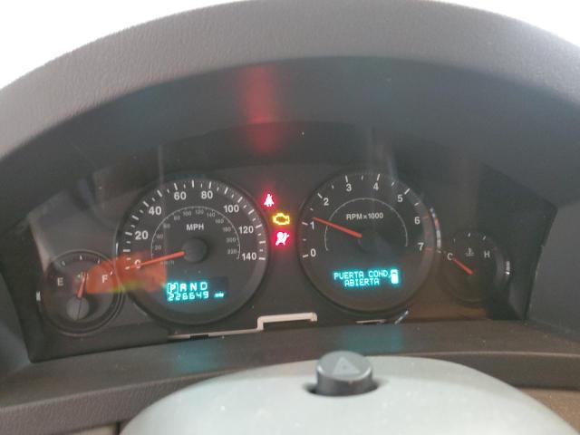 1J4GR48K86C269673 - 2006 JEEP GRAND CHER LAREDO RED photo 9