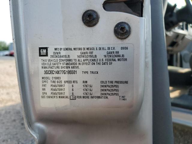 3GCEC14X77G195501 - 2007 CHEVROLET SILVERADO C1500 CLASSIC Boz foto 13