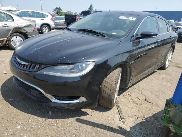 1C3CCCCG8FN581147 - 2015 CHRYSLER 200 C BLACK photo 1