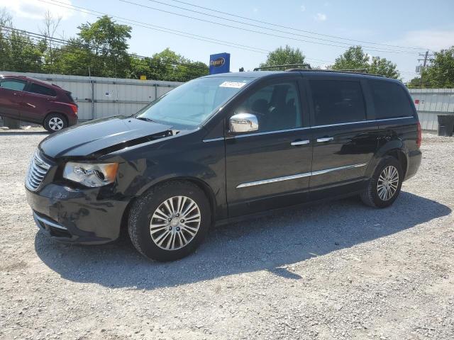 2C4RC1CG5ER107796 - 2014 CHRYSLER TOWN & COU TOURING L BLACK photo 1