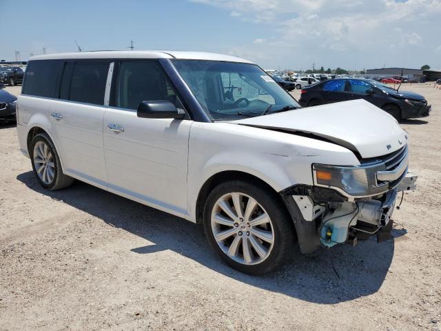 2FMGK5C80GBA06649 - 2016 FORD FLEX SEL WHITE photo 4