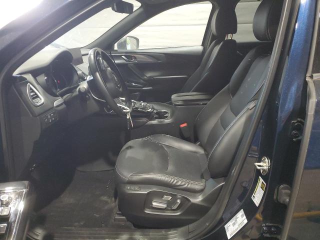 JM3TCBDY6M0537999 - 2021 MAZDA CX-9 GRAND TOURING BLUE photo 7